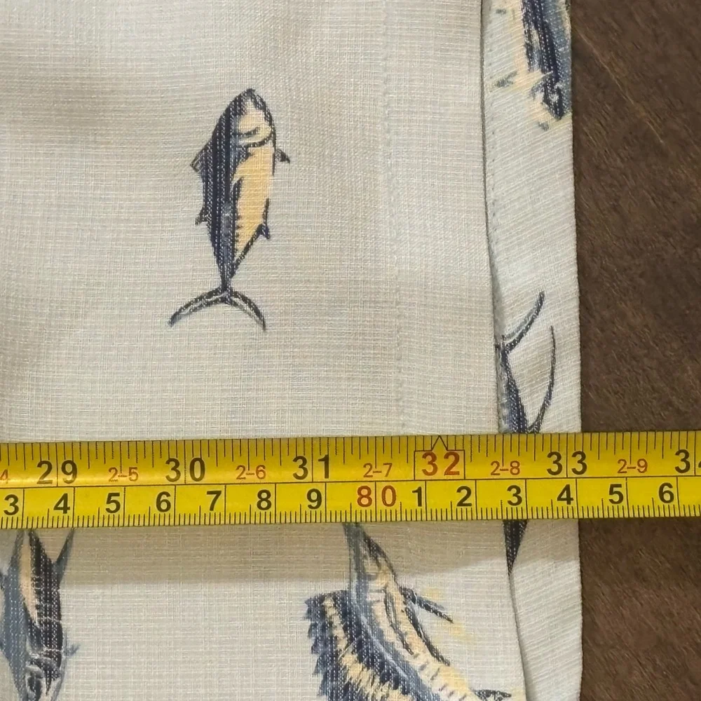 O’Neill Jack O’Neill Collection Fish Print S/S Button Down Shirt Men’s XXL NWT - Picture 5 of 9
